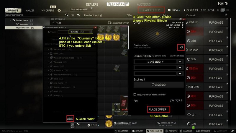 Buy Cheapest Escape From Tarkov Roubles